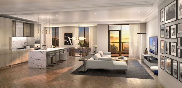 Berkshire Residences - Luxury Suite Interior
